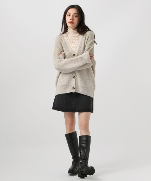 【セール】[華やかなラメ生地]グラデーションラメニットカーディガン（カーディガン/ボレロ）｜BAYFLOW（ベイフロー）