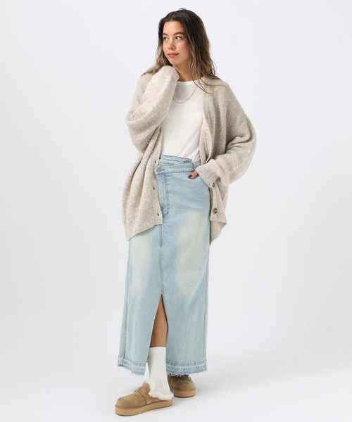 【セール】[華やかなラメ生地]グラデーションラメニットカーディガン（カーディガン/ボレロ）｜BAYFLOW（ベイフロー）