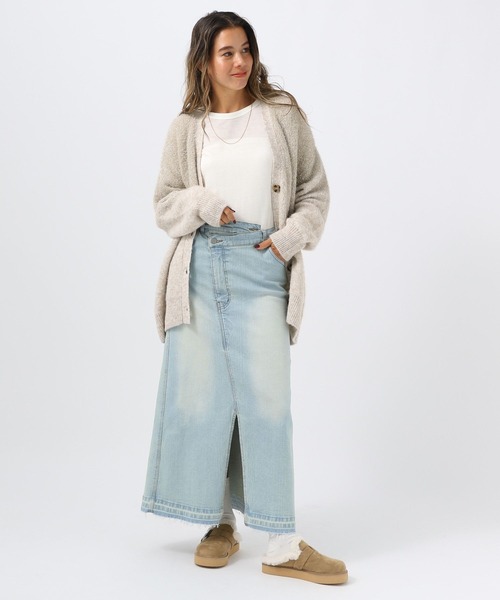 【セール】[華やかなラメ生地]グラデーションラメニットカーディガン（カーディガン/ボレロ）｜BAYFLOW（ベイフロー）