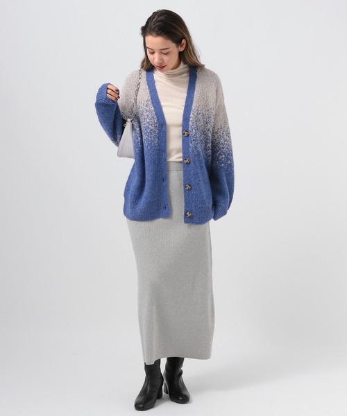 【セール】[華やかなラメ生地]グラデーションラメニットカーディガン（カーディガン/ボレロ）｜BAYFLOW（ベイフロー）