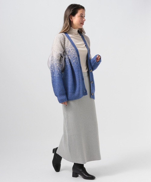 【セール】[華やかなラメ生地]グラデーションラメニットカーディガン（カーディガン/ボレロ）｜BAYFLOW（ベイフロー）