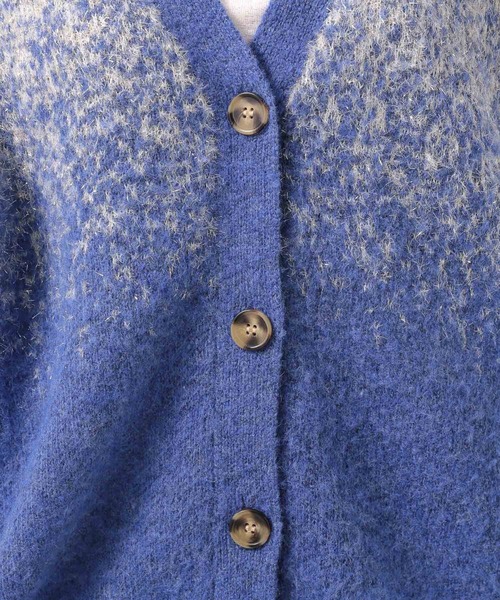 【セール】[華やかなラメ生地]グラデーションラメニットカーディガン（カーディガン/ボレロ）｜BAYFLOW（ベイフロー）