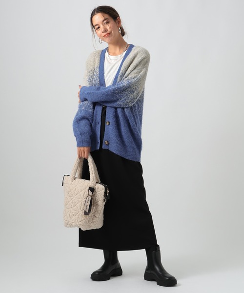 【セール】[華やかなラメ生地]グラデーションラメニットカーディガン（カーディガン/ボレロ）｜BAYFLOW（ベイフロー）