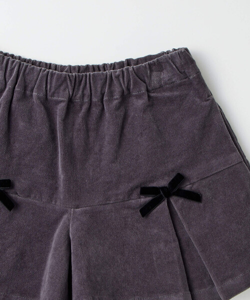 BeBe(ベベ)の「【お揃い】ボックスプリーツモールスキンショートパンツ(90~160cm)(その他パンツ・キッズ・ブラック/パープル・120cm/140cm/110cm/100cm/150cm/130cm/90cm)」の12枚目の写真