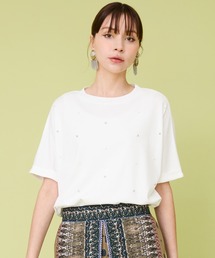 tシャツ 「JETSET SOLO PLUS」ドロストヘムポンチカットソー レディース JETSET SOLO PLUS 【JETSET SOLO PLUS】ドロストヘムポンチ