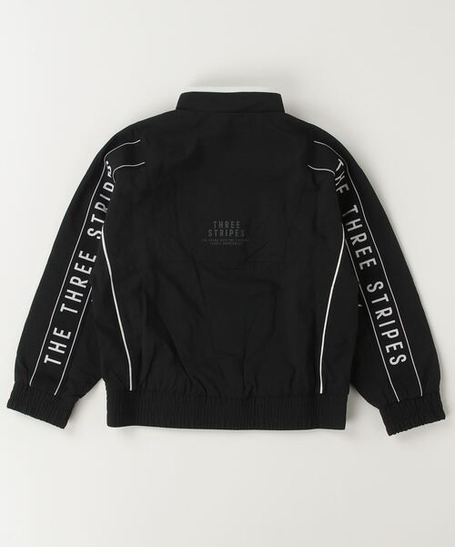 adidas（アディダス）の「アディダス adidas U WORD ウーブン ジャケット（その他アウター・キッズ・ネイビー/ブラック/レッド系その他・110cm/120cm/130cm/140cm/150cm/160cm）」の4枚目の写真