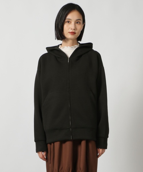 LAKOLE（ラコレ）の「ダンボールZIPパーカー / 147169（パーカー・レディース・サンドグレー/ブラック/アイボリー・FREE）」の17枚目の写真
