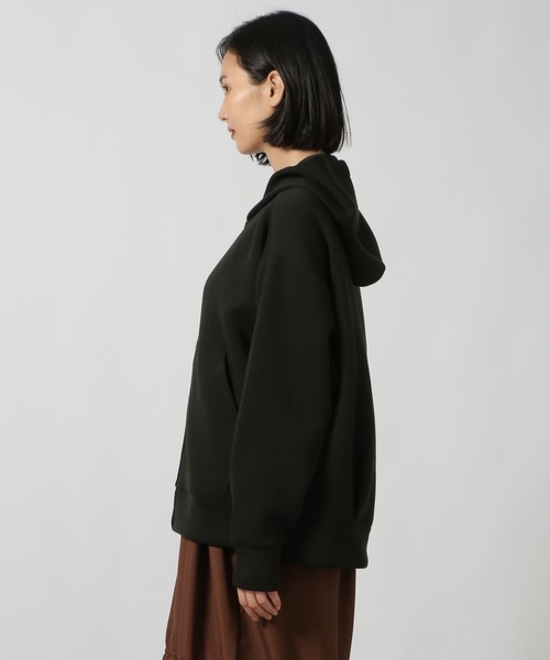 LAKOLE（ラコレ）の「ダンボールZIPパーカー / 147169（パーカー・レディース・サンドグレー/ブラック/アイボリー・FREE）」の18枚目の写真