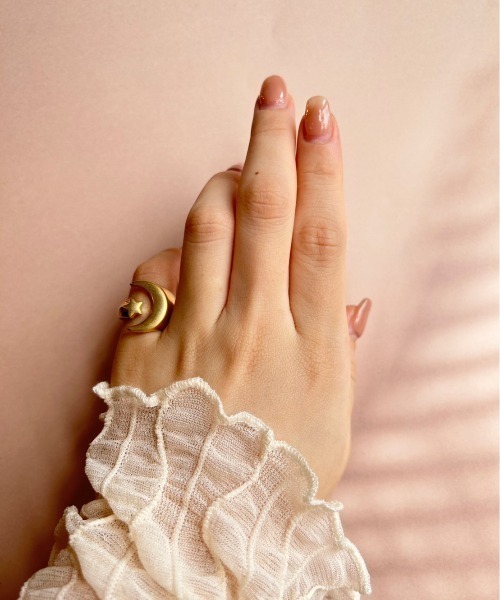 ciite'（シーテ）の「シルキームーンスター リング（リング・レディース・ゴールド/シルバー・FREE）」の15枚目の写真