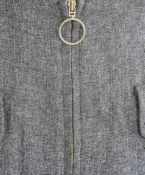 index（インデックス）の「ツイード調ジップタイトスカート【洗濯機洗い可/防シワ】（スカート・レディース・グレー/チャコールグレー/ブラウン系その他・34/36/38/40/42）」の8枚目の写真