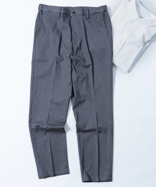 NYLAUS(ナイラス)の「スーパーストレッチ テーパードスラックス(スラックス・メンズ・ベージュ/ブラック/チャコール/ネイビー・L/M/S/3L/LL)」の3枚目の写真