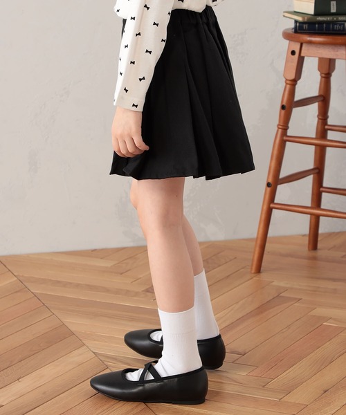 FOUND GOOD（ファウンドグッド）の「G/プリーツミニSK（スカート・キッズ・グレー系2/ブラック/ブラウン系5/ネイビー・110cm/140cm/130cm/150cm/120cm）」の15枚目の写真