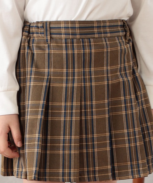 FOUND GOOD（ファウンドグッド）の「G/プリーツミニSK（スカート・キッズ・グレー系2/ブラック/ブラウン系5/ネイビー・110cm/140cm/130cm/150cm/120cm）」の8枚目の写真