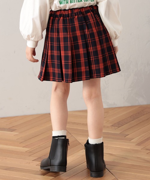 FOUND GOOD（ファウンドグッド）の「G/プリーツミニSK（スカート・キッズ・グレー系2/ブラック/ブラウン系5/ネイビー・110cm/140cm/130cm/150cm/120cm）」の10枚目の写真