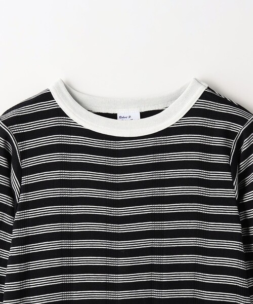 MILLER（ミラー）の「【別注】＜Robert P. Miller＞TJ ボーダー ワンピース / キッズ  100cm-130cm（ワンピース・キッズ・ブラック/レッド/ケリーグリーン・100cm/120cm/130cm/110cm）」の14枚目の写真