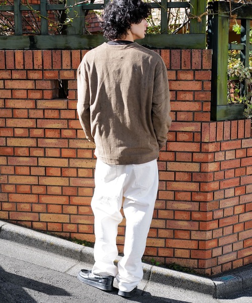 TCSS（ティーシーエスエス）の「CARDIGAN/Critical Slide(TCSS)/クリティカルスライド(ティーシーエスエス)パイル素材ジップアップカーディガン（カーディガン/ボレロ・メンズ・ネイビー/カーキ・X-LARGE/LARGE/MEDIUM）」の4枚目の写真