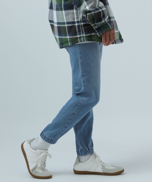 BAYFLOW（ベイフロー）の「[裏起毛・ストレッチ]【BFJ】ウォームジョグデニムパンツ（デニムパンツ・メンズ・グレー/ライトブルー/ダークブルー・LARGE/MEDIUM/SMALL）」の2枚目の写真