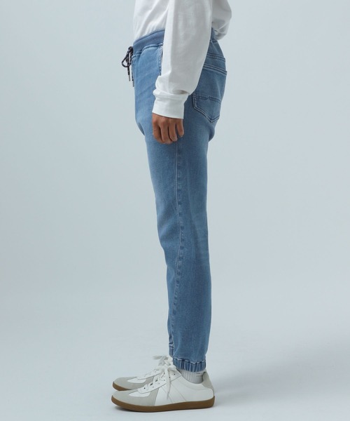 BAYFLOW（ベイフロー）の「[裏起毛・ストレッチ]【BFJ】ウォームジョグデニムパンツ（デニムパンツ・メンズ・グレー/ライトブルー/ダークブルー・LARGE/MEDIUM/SMALL）」の10枚目の写真