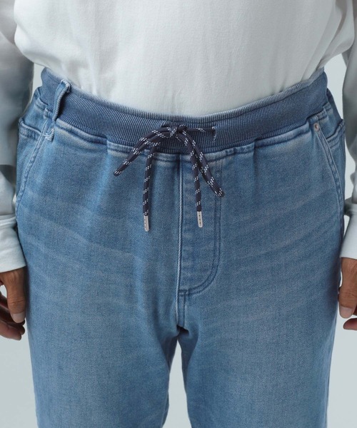 BAYFLOW（ベイフロー）の「[裏起毛・ストレッチ]【BFJ】ウォームジョグデニムパンツ（デニムパンツ・メンズ・グレー/ライトブルー/ダークブルー・LARGE/MEDIUM/SMALL）」の4枚目の写真