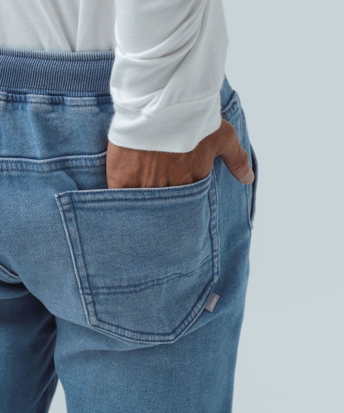 BAYFLOW（ベイフロー）の「[裏起毛・ストレッチ]【BFJ】ウォームジョグデニムパンツ（デニムパンツ・メンズ・グレー/ライトブルー/ダークブルー・LARGE/MEDIUM/SMALL）」の14枚目の写真