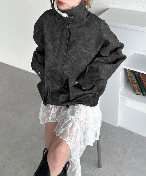 sedacle girl（セダクルガール）の「フェイクファー付き2way合皮