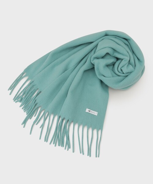 tk.TAKEO KIKUCHI（ティーケータケオキクチ）の「◆ブークレボリュームマフラー（マフラー・メンズ・ブラック系1/ダークグリーン系/ダークグリーン系5/グリーン系/ブラック系/ブルー系2/ダークブラウン系8/オフホワイト/ブラック/グレー系4・00）」の9枚目の写真