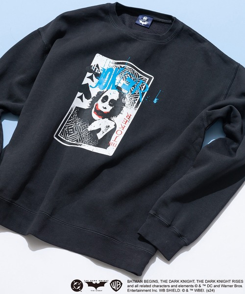 THE JOKER/ジョーカー】オリジナルデザイン 裏起毛クルーネック