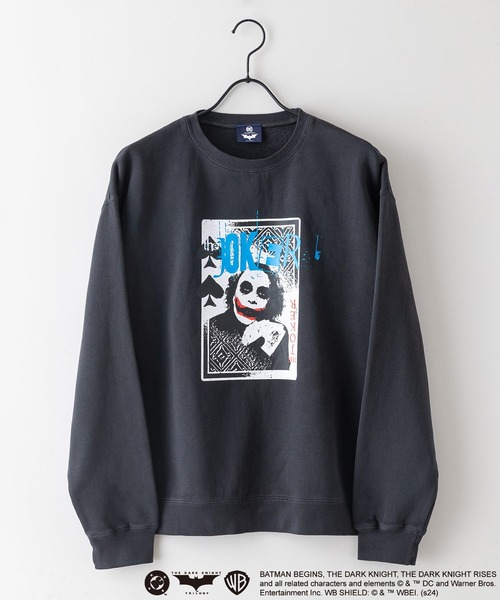 セール】【THE JOKER/ジョーカー】オリジナルデザイン 裏起毛クルー