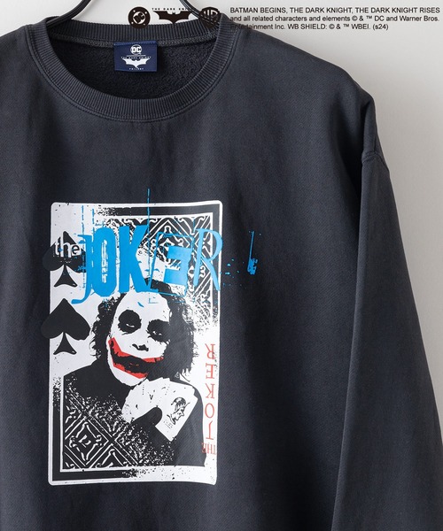 THE JOKER/ジョーカー】オリジナルデザイン 裏起毛クルーネック