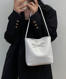 リボンモチーフミニトートバッグ