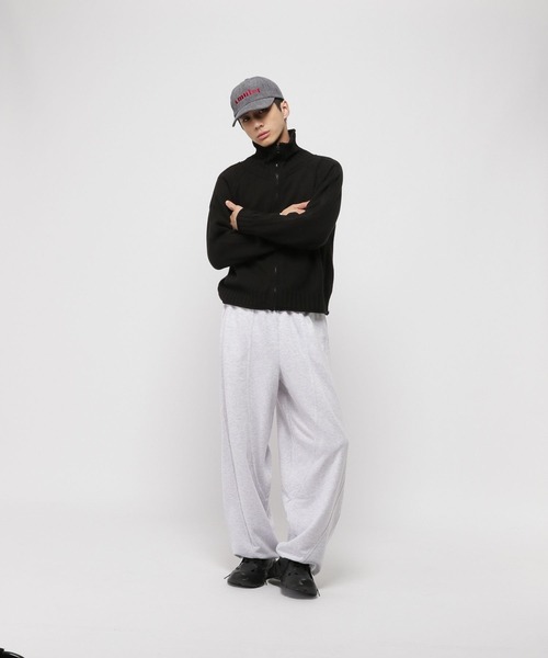 3.3 Field Trip （3.3フィールドトリップ）の「3.3 Field Trip／コーデュロイCAP（ニットキャップ/ビーニー・メンズ・ブラック/グレー・FREE）」の3枚目の写真