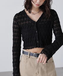 FREE'S MART | ◇シアーチュールカーディガン(カーディガン/ボレロ)