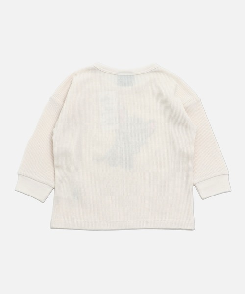 Tom＆Jerry（トムアンドジェリー）の「TOM&JERRY / トムアンドジェリー ワッフル長袖Tシャツ（Tシャツ/カットソー・キッズ・A/B/C/D・80ｃｍ/90cm/110cm/100cm/120cm/130cm/140cm）」の14枚目の写真