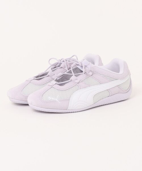 PUMA(プーマ)の「PUMA/プーマ レディース スニーカー メリージェーン 韓国 コリア SPEEDCAT GO WOMENS スピードキャット 403589(スニーカー・レディース・ブラック×ホワイト/オフホワイト/ダークブラウン/ライトパープル/レッド・25cm/24cm/23cm/23.0cm/24.0cm/25.0cm/23.5cm/24.5cm)」の4枚目の写真