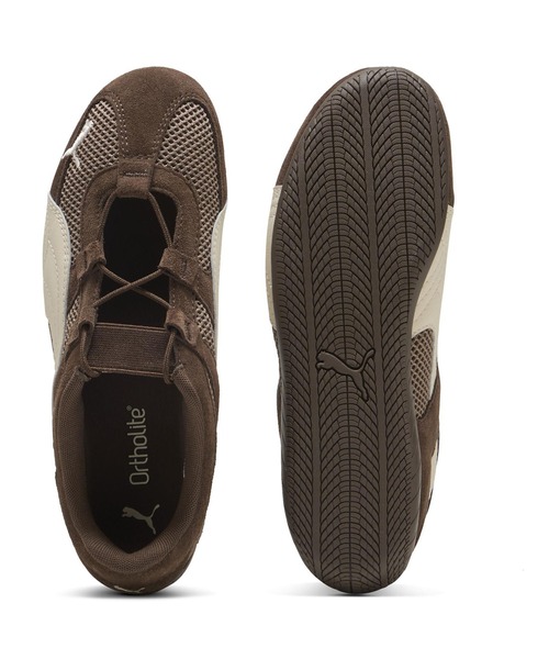 PUMA（プーマ）の「PUMA/プーマ レディース スニーカー メリージェーン 韓国 コリア SPEEDCAT GO WOMENS スピードキャット 403589（スニーカー・レディース・ブラック×ホワイト/オフホワイト/ダークブラウン・25cm/24cm/23cm/23.0cm/24.0cm/25.0cm）」の6枚目の写真