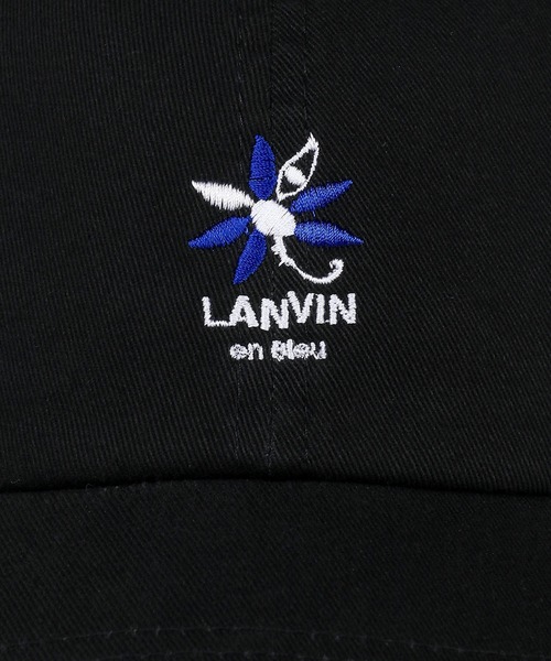 LANVIN en Bleu（ランバンオンブルー）の「【LANVIN en Bleu ESSENTIAL】HALLES / ”マルグリット” ツイルキャップ（キャップ・メンズ・ネイビー/ライトベージュ/ブラック・FREE）」の7枚目の写真