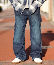 THE MILES（ザ マイルズ）の「ワイド イージー デニム ペインター パンツ（デニムパンツ）」