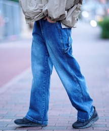 THE MILES（ザ マイルズ）の「ワイド イージー デニム ペインター パンツ（デニムパンツ）」