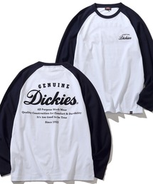 【GENUINE DICKIES/ジェニュインディッキーズ】ラグラン ロングスリーブ バックデザインTシャツ