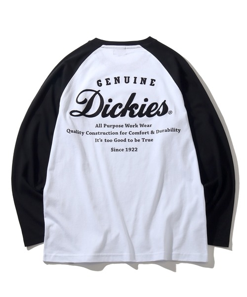 Dickies(ディッキーズ)の「【GENUINE DICKIES/ジェニュインディッキーズ】ラグラン ロングスリーブ バックデザインTシャツ(Tシャツ/カットソー・メンズ・ネイビー/ブラック・M/L/XL)」の16枚目の写真