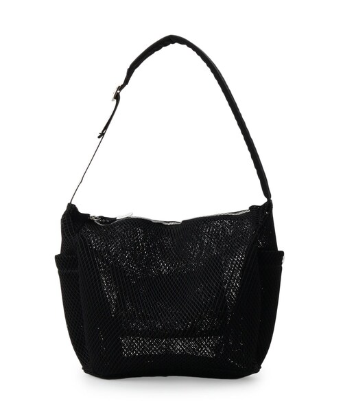 NOMADIS（ノマディス）の「NOMADIS（ノマディス）CYCLE MESH　バッグ（ショルダーバッグ・レディース・ピンク系/ブラック・00）」の2枚目の写真