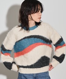 GALLEST | カラーブロッキングニット(ニット/セーター)