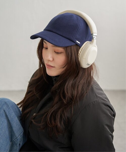 LBC（エルビーシー）の「フラノキャップ（キャップ・レディース・チャコール/ネイビー/キャメル・FREE）」の3枚目の写真