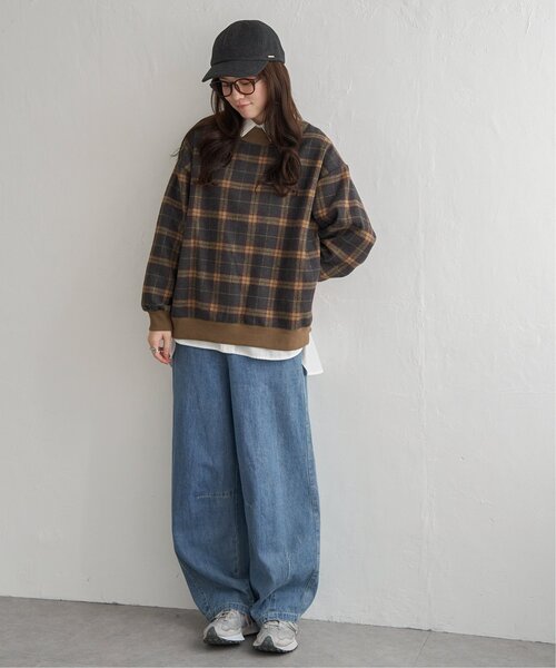 LBC（エルビーシー）の「フラノキャップ（キャップ・レディース・チャコール/ネイビー/キャメル・FREE）」の10枚目の写真