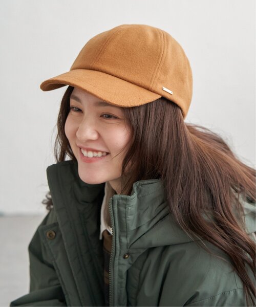 LBC（エルビーシー）の「フラノキャップ（キャップ・レディース・チャコール/ネイビー/キャメル・FREE）」の11枚目の写真