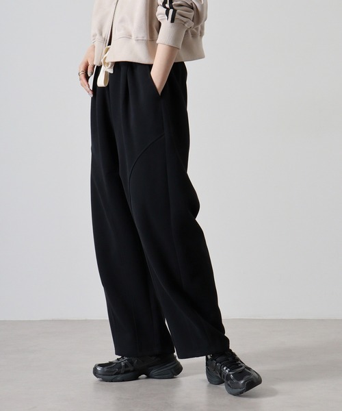 ユニセックス 無地スラックススウェットパンツ（スウェットパンツ）｜FUNALIVE（ファンアライブ）