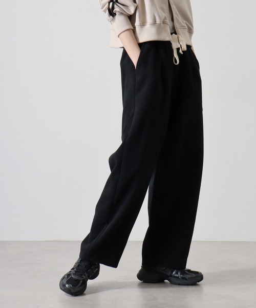 ユニセックス 無地スラックススウェットパンツ（スウェットパンツ）｜FUNALIVE（ファンアライブ）