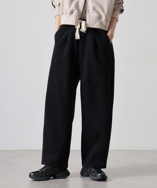 ユニセックス 無地スラックススウェットパンツ（スウェットパンツ）｜FUNALIVE（ファンアライブ）