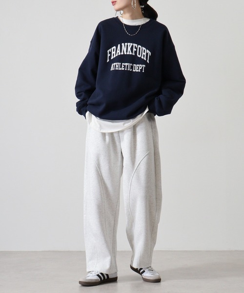 ユニセックス 無地スラックススウェットパンツ（スウェットパンツ）｜FUNALIVE（ファンアライブ）