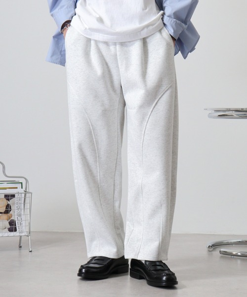 ユニセックス 無地スラックススウェットパンツ（スウェットパンツ）｜FUNALIVE（ファンアライブ）